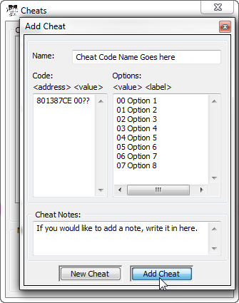 Modifier Code Entry