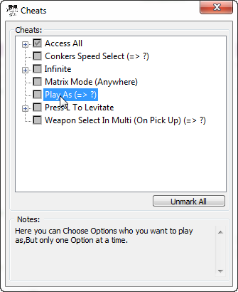 Multi-Choice Cheat Expanded