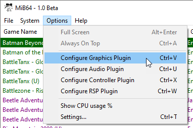 Config Video Dialog