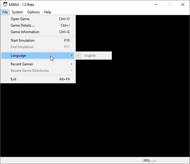 Language Dialog - No Lang Folder