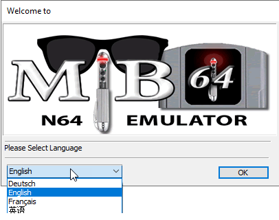 Language Selection Prompt